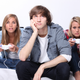 Illustration for article titled Fake Gamers of the Week: Bored Blonde Teenagers with Mismatched Controllers